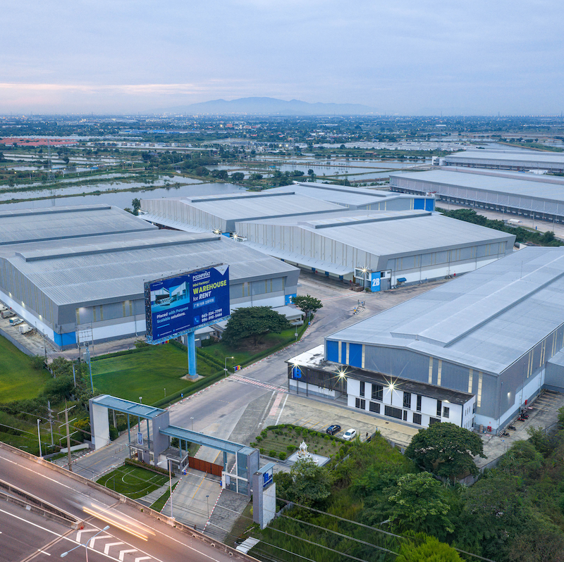 Logistics and transport truck